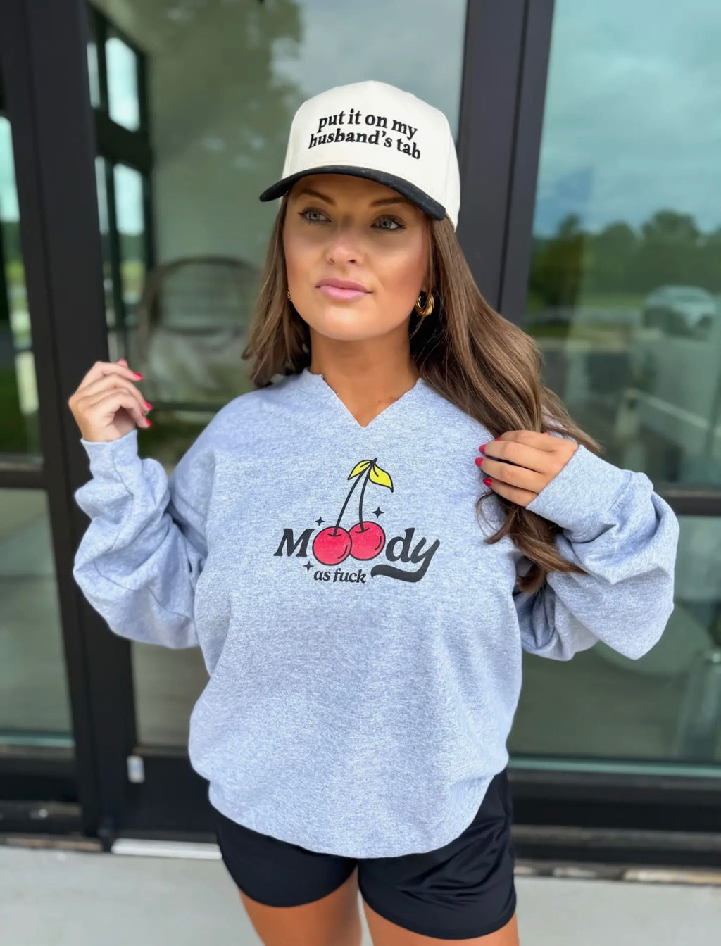 Moody as F*** Gildan Sweat Shirt