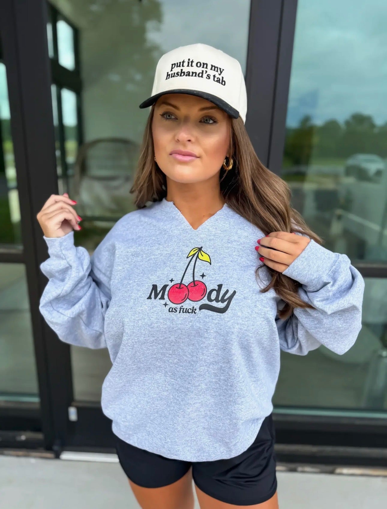 Moody as F*** Gildan Sweat Shirt