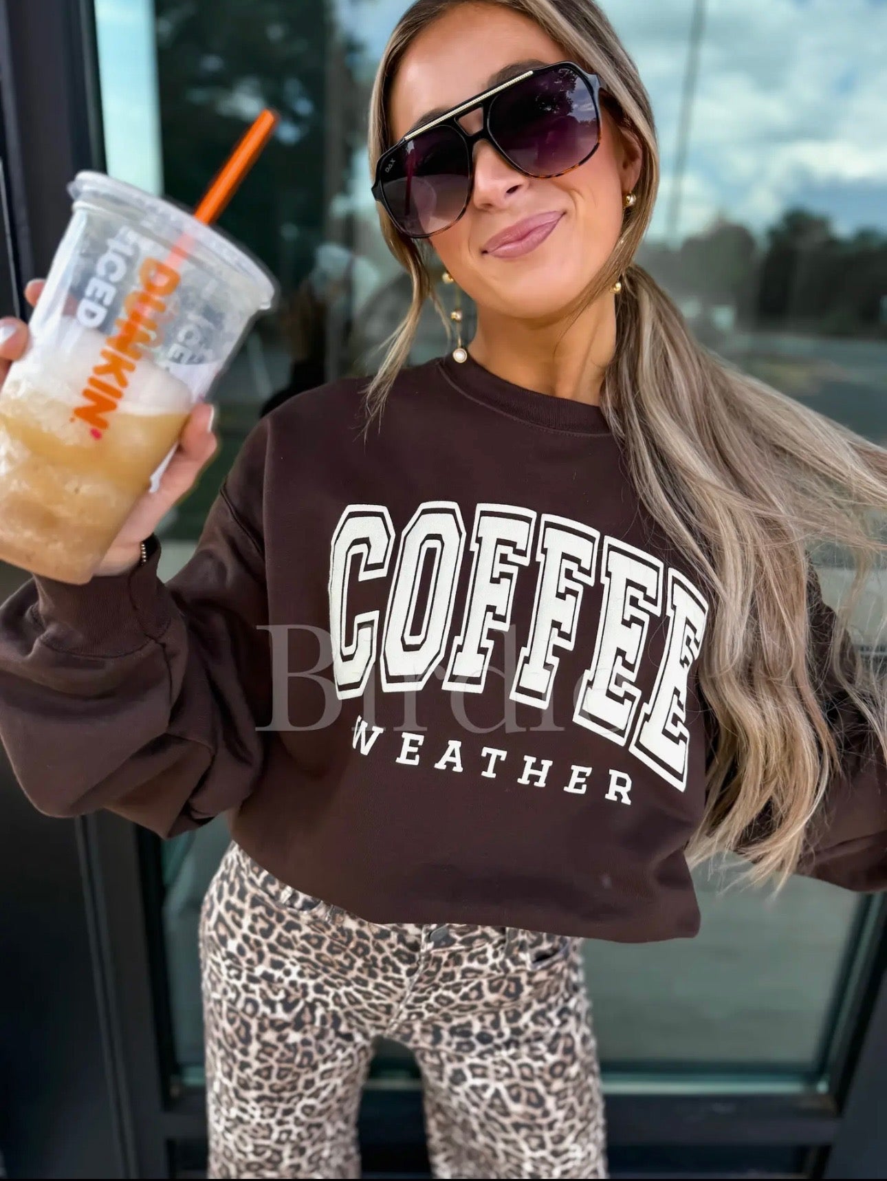Coffee Weather Gildan Sweatshirt