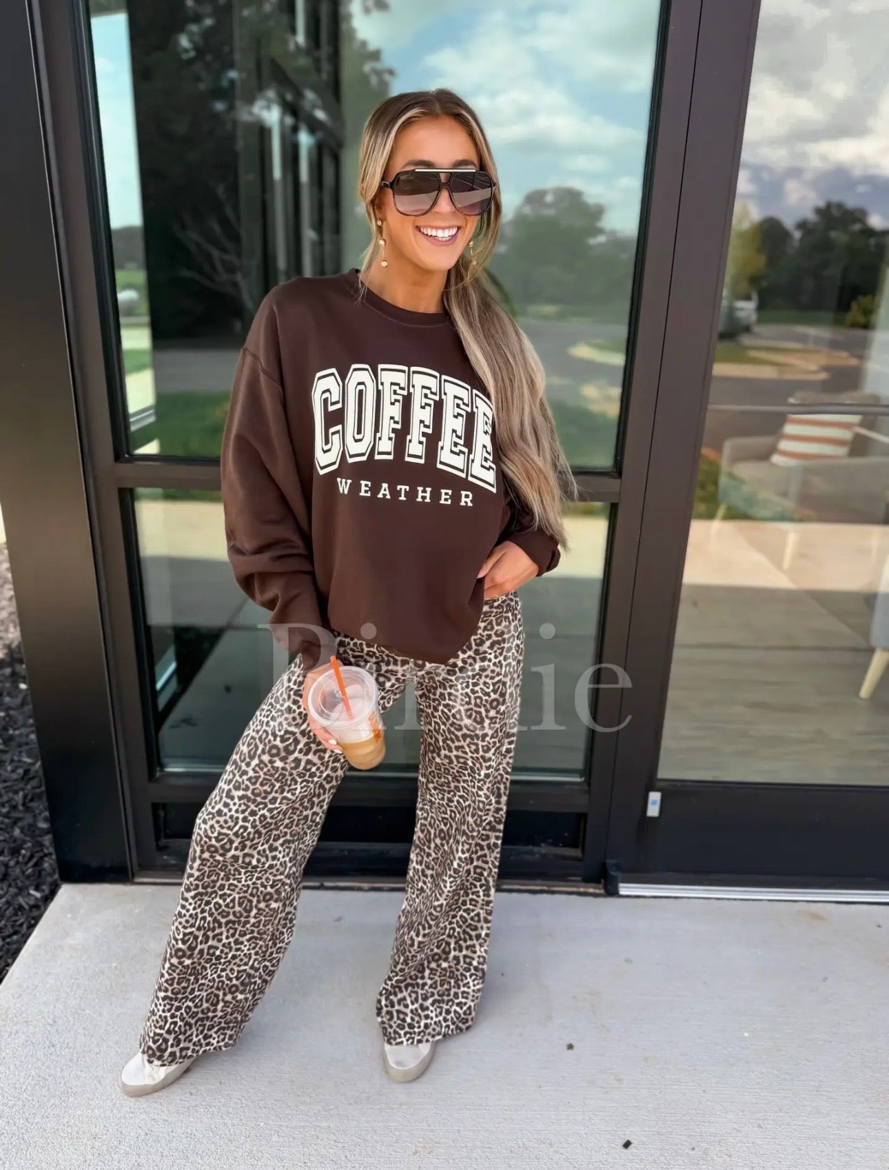 Coffee Weather Gildan Sweatshirt